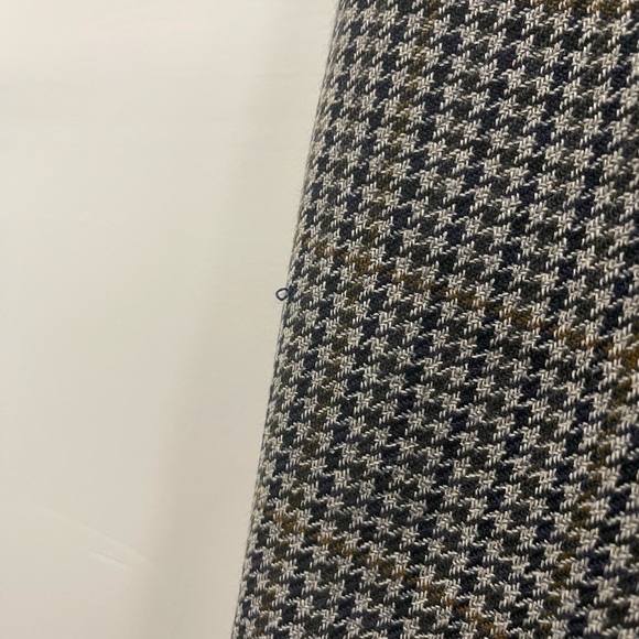 Pierre Balmain Wool Single Breasted Houndstooth Blazer Jacket 46 Long - Picture 6 of 11